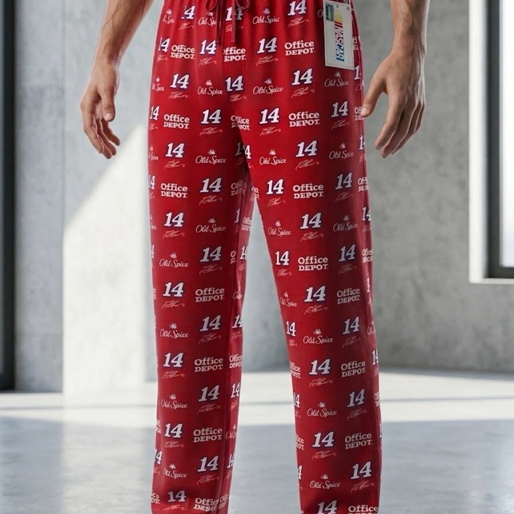 RedNascar- Tony Stewart Lounge Pants - Old Spice x Office Depot